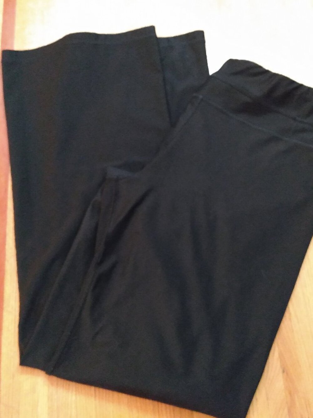 Calvin Klein Black Boot Cut Leggings XL - Picture 4 of 9